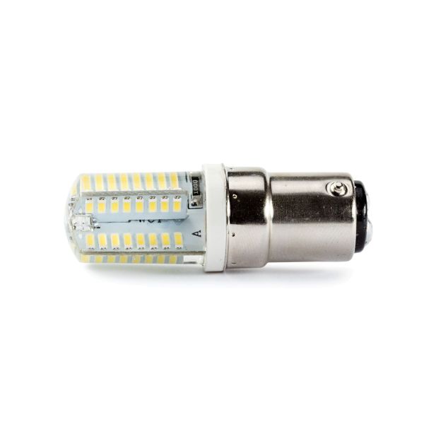 LED Ersatzlampe für Nähmaschinen Overlock Stickmaschine - B15d Glühbirne