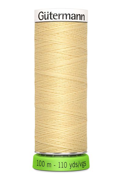 rPET Nähgarn hellgelb 325 - 100m Allesnäher recycelt von Gütermann