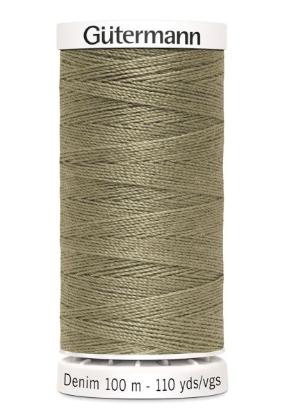 Jeans Nähgarn beige Fb. 2725 - 100m Denim Garn von Gütermann No.50 - Jeansfaden