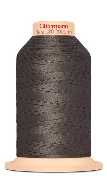 feines Overlock Garn Tera 180 dunkelgrau Fb. 702 – 2000m Coverlock Overlockkonen von Gütermann Nähseide