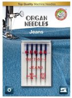 ORGAN ECO Nähmaschinen Nadeln – Jeans Mix 90/14 - 100/16 – für Denim, Kunstleder, Canvas ORGAN ECO Nähmaschinen Nadeln – Jeans Mix 90/14 - 100/16 – für Denim, Kunstleder, Canvas
