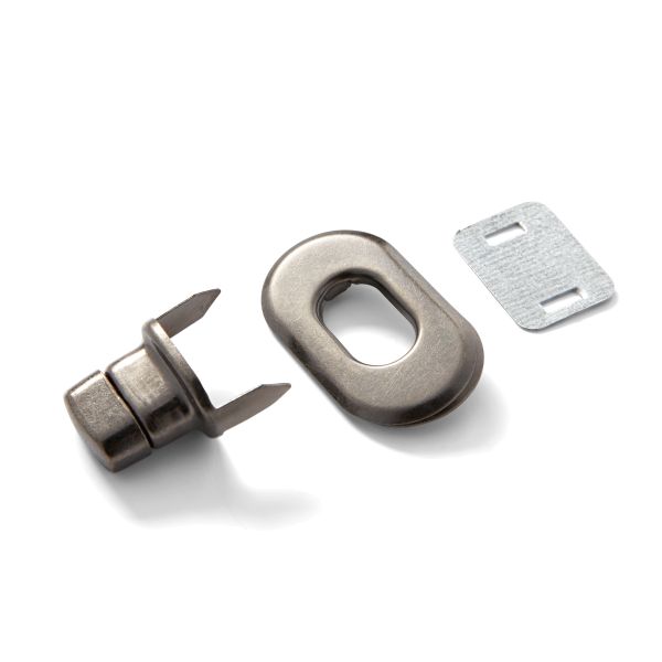 Prym Drehverschluss für Taschen silber