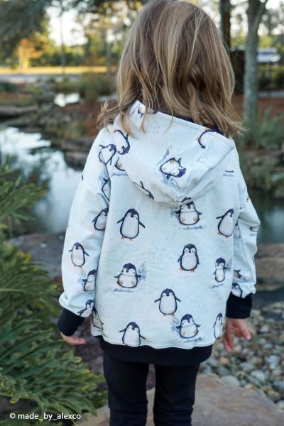 French Terry Pinguine Arctic – Christiane Zielinski Swafing