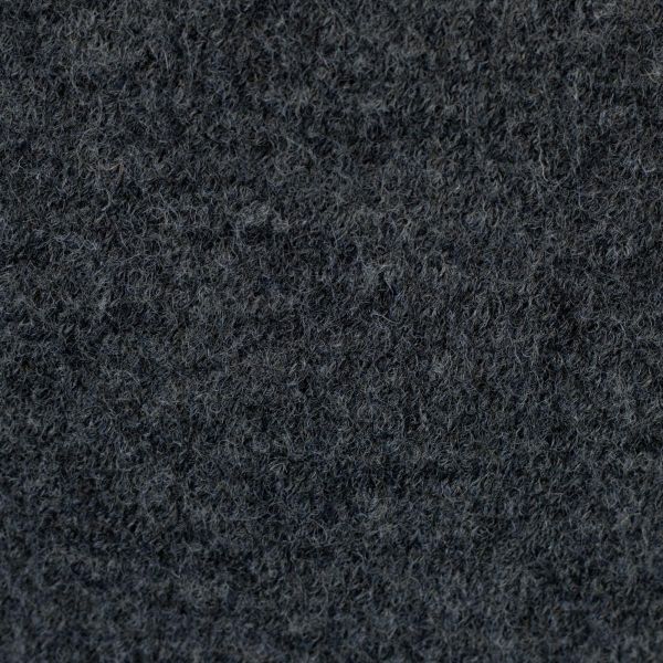 Wollfleece dunkelgrau meliert aus 100% Schurwolle - hochwertiger Wollstoff Nena von Swafing