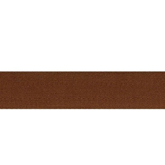 4m Köperband braun 2cm breit – Fischgrät Baumwoll Nahtband Einfassband Saumband Gurtband