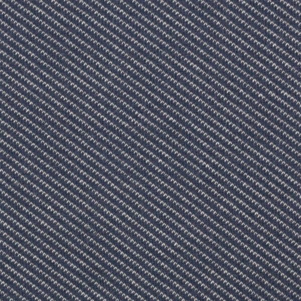 Jacquard Jersey diagonale Streifen dunkelblau – Serie Serge von Swafing