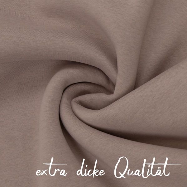 extra dicker Softsweat dusty mauve - kuschliger Wintersweat Hanni von Swafing