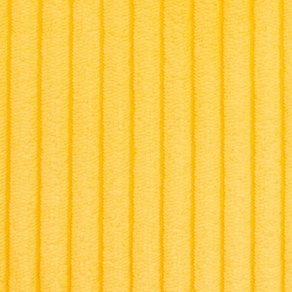 Breitcord Wanja sonnengelb – robuster Cord Samt für Möbel, Kissen & Taschen