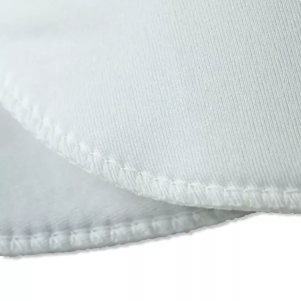 Schulterpolster S - halbmondförmig weiß - 2 Stück