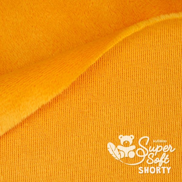 Kullaloo Plüsch SuperSoft Shorty orange - Silky Minky Kuschel Nicki 100x75cm