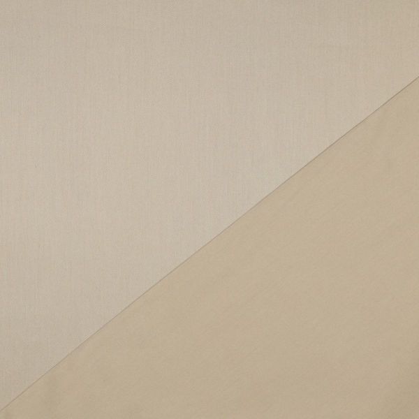Baumwollsatin beige / sand / creme – glänzende Webware aus 100% Baumwolle