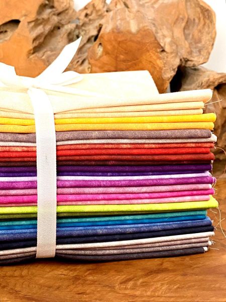 EXCLUSIV SET - Baumwolle Shadow in allen 32 Farben je 20cm Zuschnitt