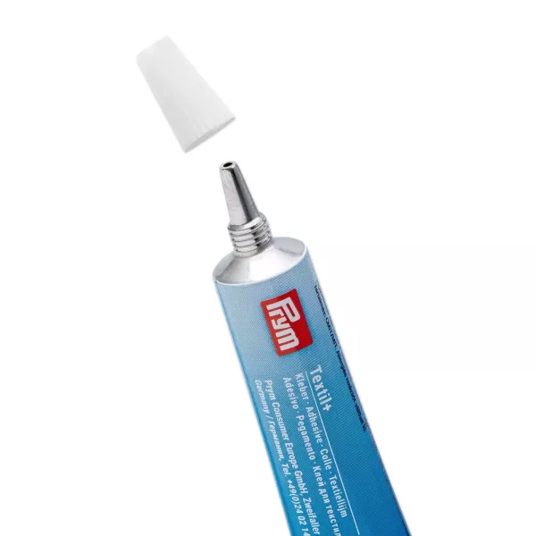 Textilkleber 13g von Prym – Klebstoff für Stoffe, Leder, Gummi, Holz, Metall & PVC