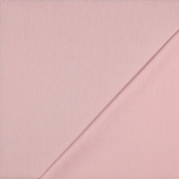 Baumwollstoff uni altrosa - Baumwolle Popeline – Cotton Poplin old rose