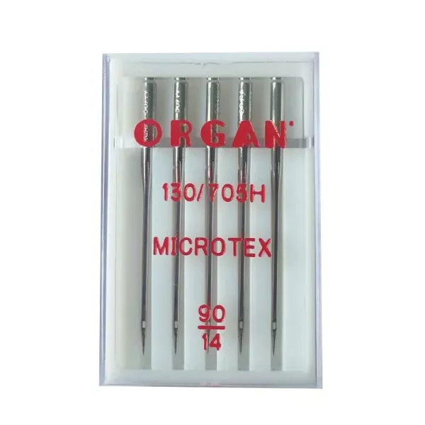 ORGAN Nähmaschinen Nadeln – Microtex 90/14 für Softshell und Microfasergewebe-C