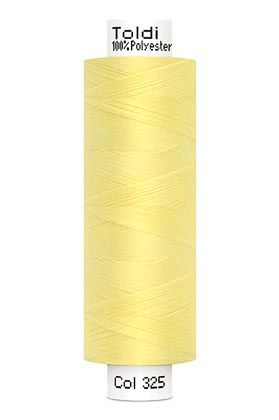 großes Rolle Nähgarn helles gelb Fb. 325 - 500m Gütermann Allesnäher - Toldi Nähseide