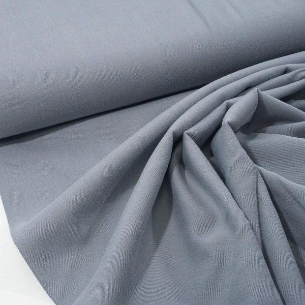 Tencel Soft Stretch Twill grau – meetMILK Lyocell sky