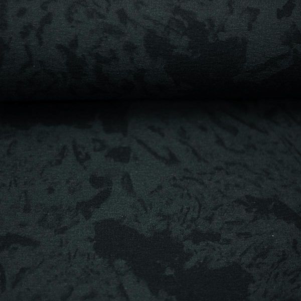 Sweat Steinoptik dunkelgrau - WILD Kombi French Terry by Thorsten Berger