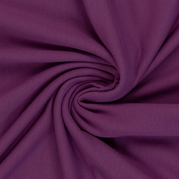 Sweat uni beere - French Terry MAIKE von Swafing