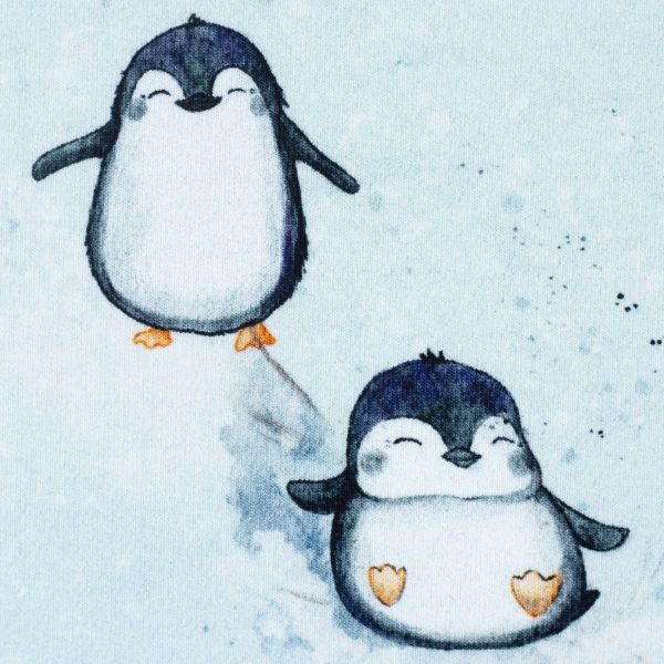 French Terry Pinguine Arctic – Christiane Zielinski Swafing