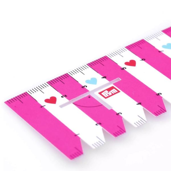 Prym Handmaß Love Edition pink – 23x4,5cm Lineal