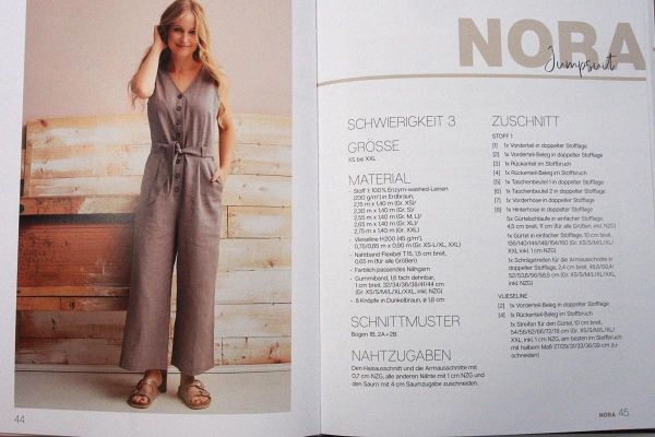 Leinenlooks 2 - lässig leichte Mode nachhaltig selbst genäht in den Größen XS-XXL