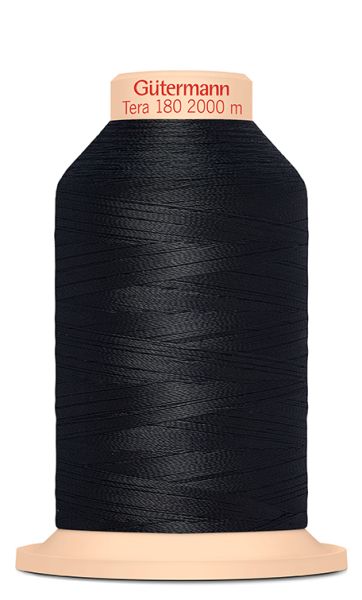 feines Overlock Garn Tera 180 navy dunkelblau Fb. 339 – 2000m Coverlock Overlockkonen von Gütermann Nähseide