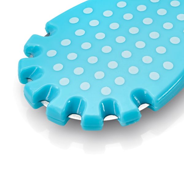 Prym LOVE Fadenabschneider mit Halsband - Fadenschere türkis gepunktet