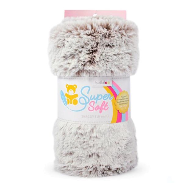 Kullaloo Zottel Shaggy DIP DYE mokka braun – Langhaarplüsch 100x75cm 15mm Flor