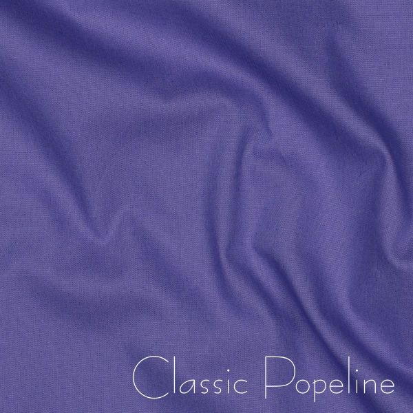 Baumwollstoff uni lila - Baumwolle Popeline – Cotton Poplin purple