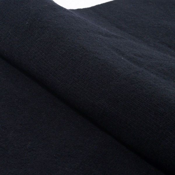 Weicher dicker Strickstoff in schwarz – Strick Bono von Swafing