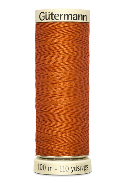 Nähgarn terracotta orange Fb. 932 - 100m Allesnäher Garn von Gütermann - Nähseide