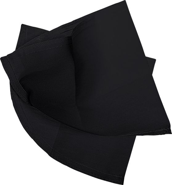 2 Ersatz Hosentaschen zum einbügeln schwarz - Hosentaschen Reparatur Bügelflicken