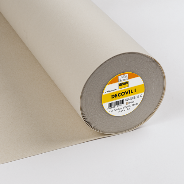 Vlieseline DECOVIL I – Bügeleinlage mit lederähnlichem Griff