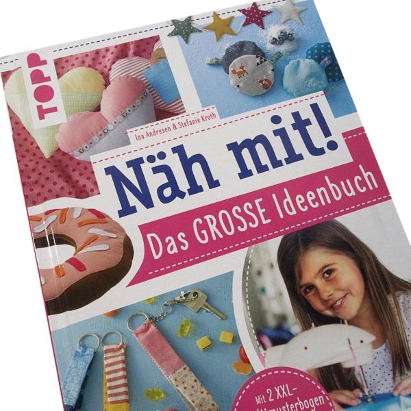 Näh mit! Das große Ideenbuch – Buch mit 34 Schnittmustern für Kids