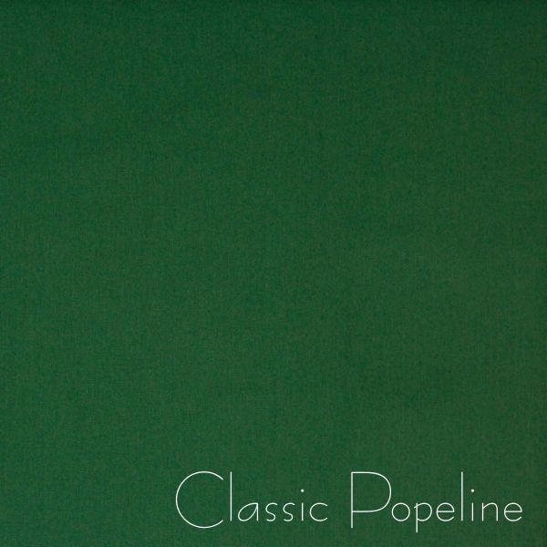 Baumwolle uni dunkelgrün – Cotton Popeline dark green