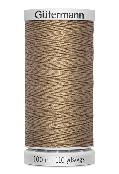 Extra starkes Nähgarn beige hellbraun Fb. 139 - 100m M782 Garn von Gütermann No.40