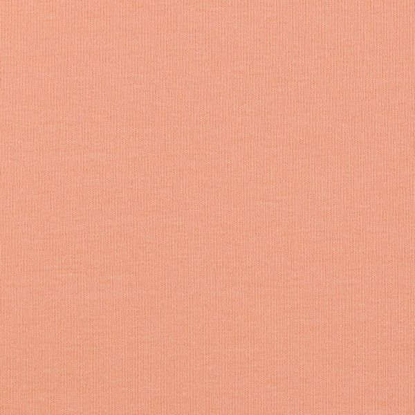 Sweat uni apricot - French Terry MAIKE von Swafing