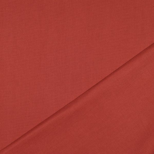 Baumwolle Canvas terracotta – robuster Dekostoff für Kleidung und Accessoires