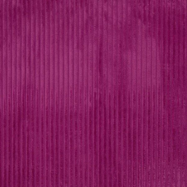 Samtcord uni himbeere pink – robuster Breitcordstoff für Möbel & Taschen Wanja von Swafing