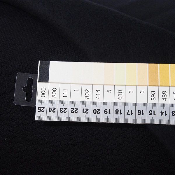 Butterweicher Strick Sweat Baumwolle mit Kaschmir schwarz - Mind the Maker Organic Woolen Fleece Swe