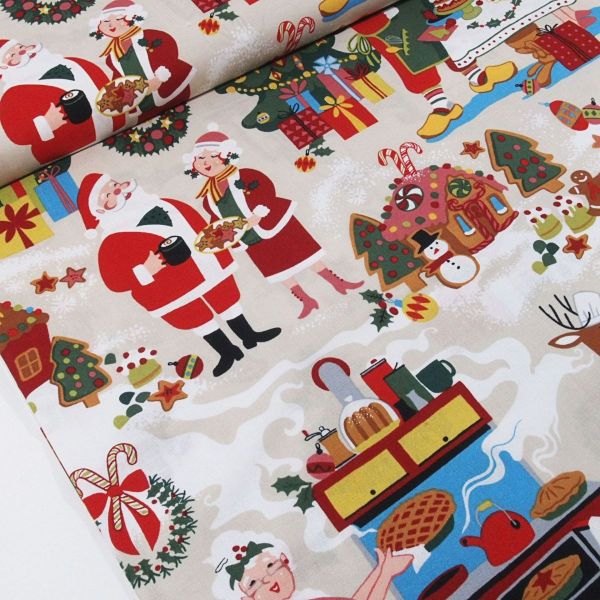 Baumwolle Engel Maria Mädchen Heiligenschein mauve gold - Coro Dorado by AHF