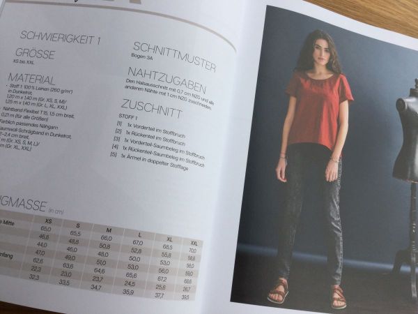 Leinenlooks - lässig leichte Mode nachhaltig selbstgenäht in den Größen XS-XXL