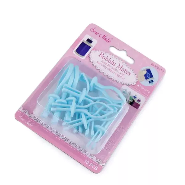 10 Spulenhalter für Ordnung im Garn Regal - für Unterfadenspulen Bobbin Mates