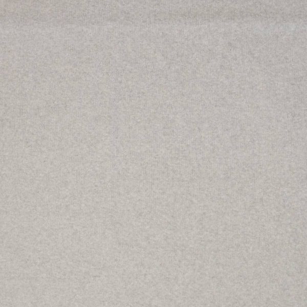 Weicher dicker Strickstoff in hellgrau – Strick Bono von Swafing