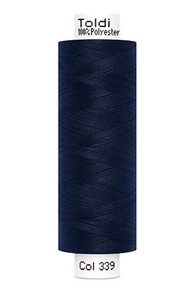 großes Rolle Nähgarn navy blau Fb. 339 - 500m Gütermann Allesnäher - Toldi Nähseide