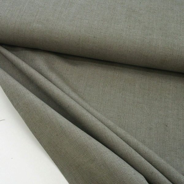 Tencel Viskose Baumwolle Leinen Mix khaki - Lyocell Elina von Swafing