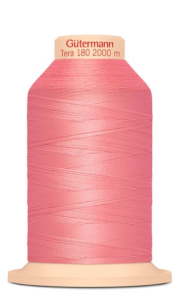 feines Overlock Garn Tera 180 rosa Fb. 889 – 2000m Coverlock Overlockkonen von Gütermann Nähse