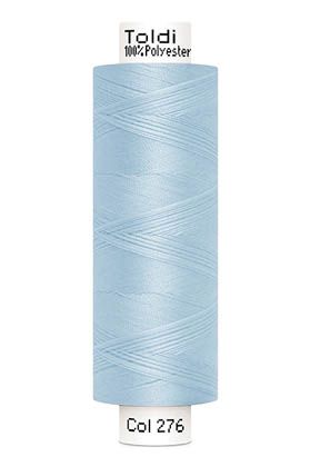 großes Rolle Nähgarn hellblau Fb. 276 - 500m Gütermann Allesnäher - Toldi Nähseide