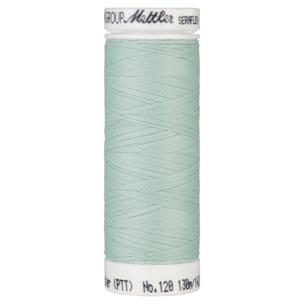 Seraflex Elastikgarn helles mint - 130m Nähgarn für elastische Nähte No.120 von Mettler